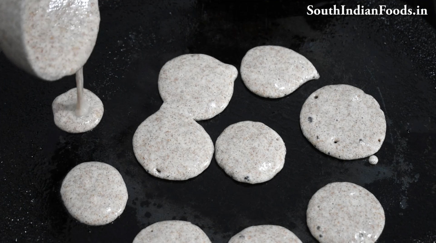 Spongy ragi uthappam 22