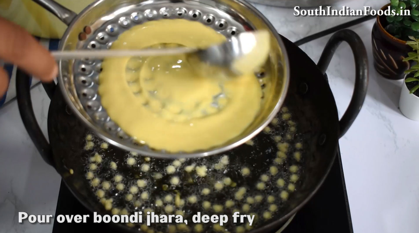  Tri-color boondi ladoo