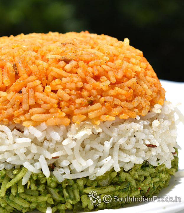 Tricolour Rice step 98