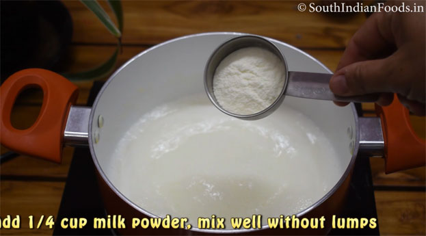 Vanilla ice cream step 5