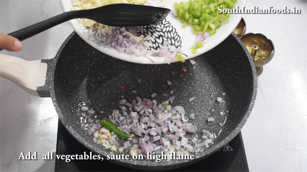 fried rice step 1