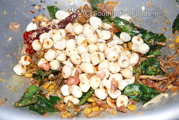 Add roasted peanuts