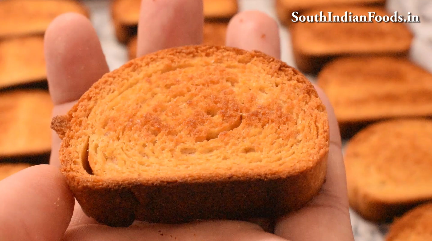 Wheat flour rusk