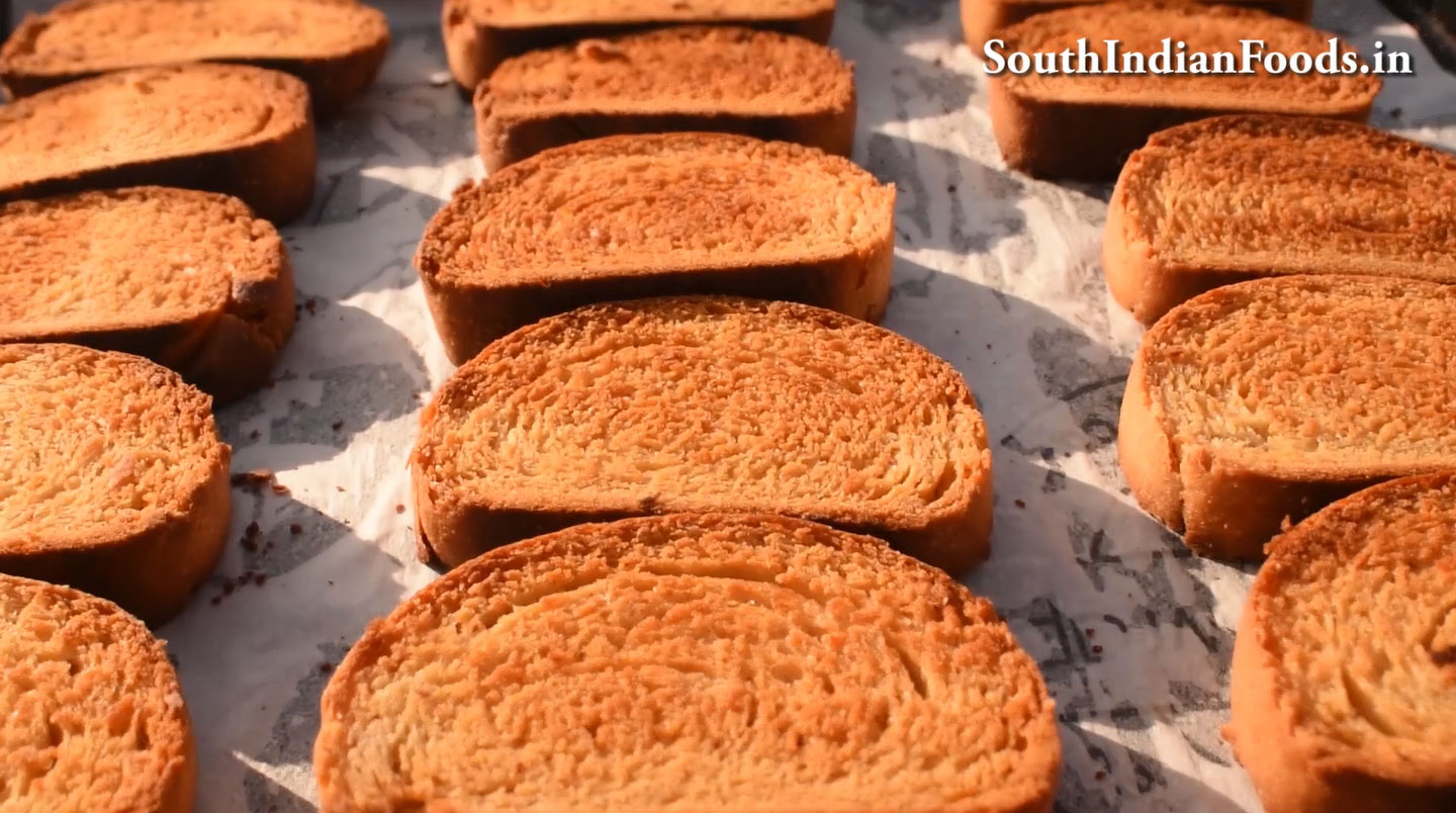 Wheat flour rusk