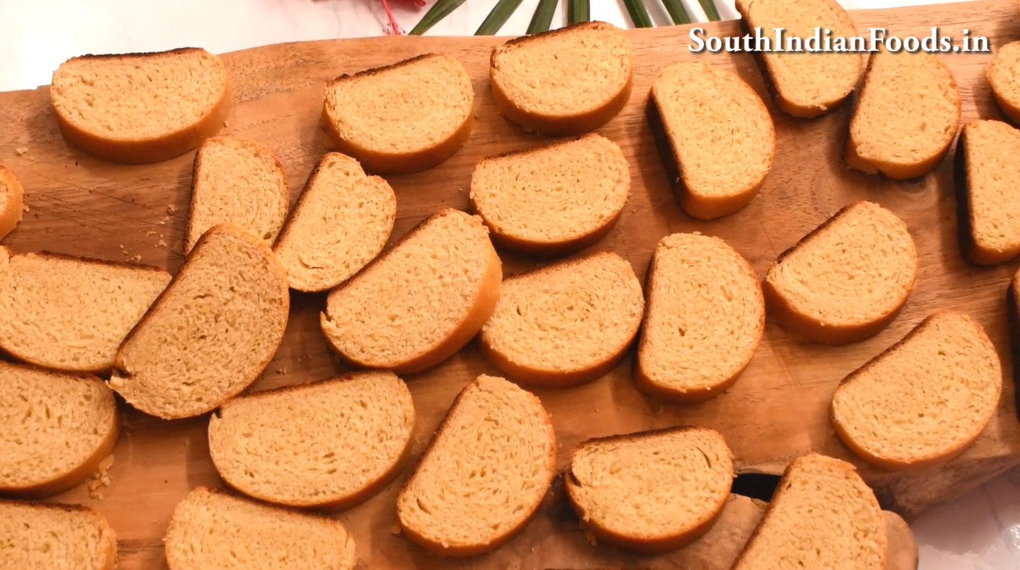 Wheat flour rusk