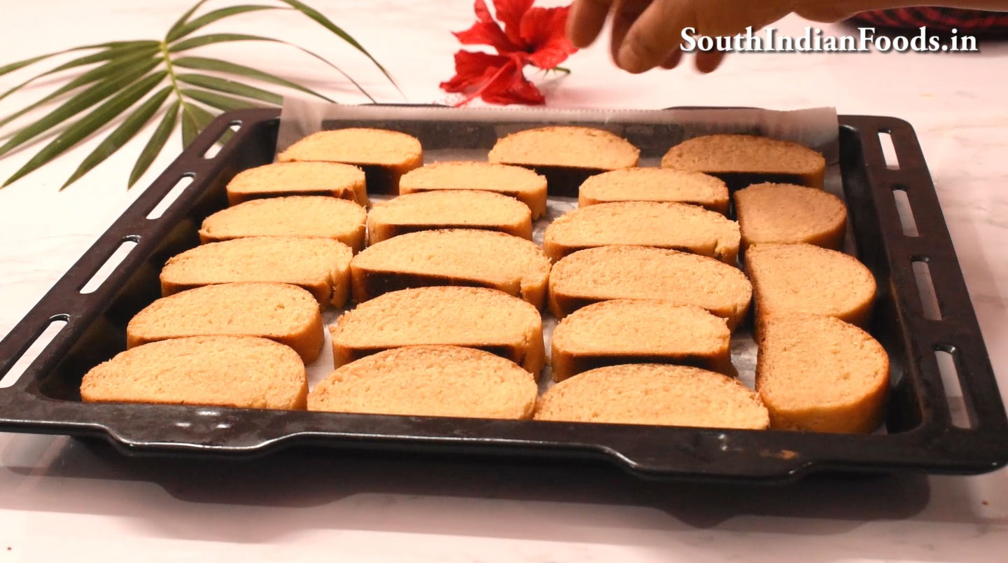 Wheat flour rusk