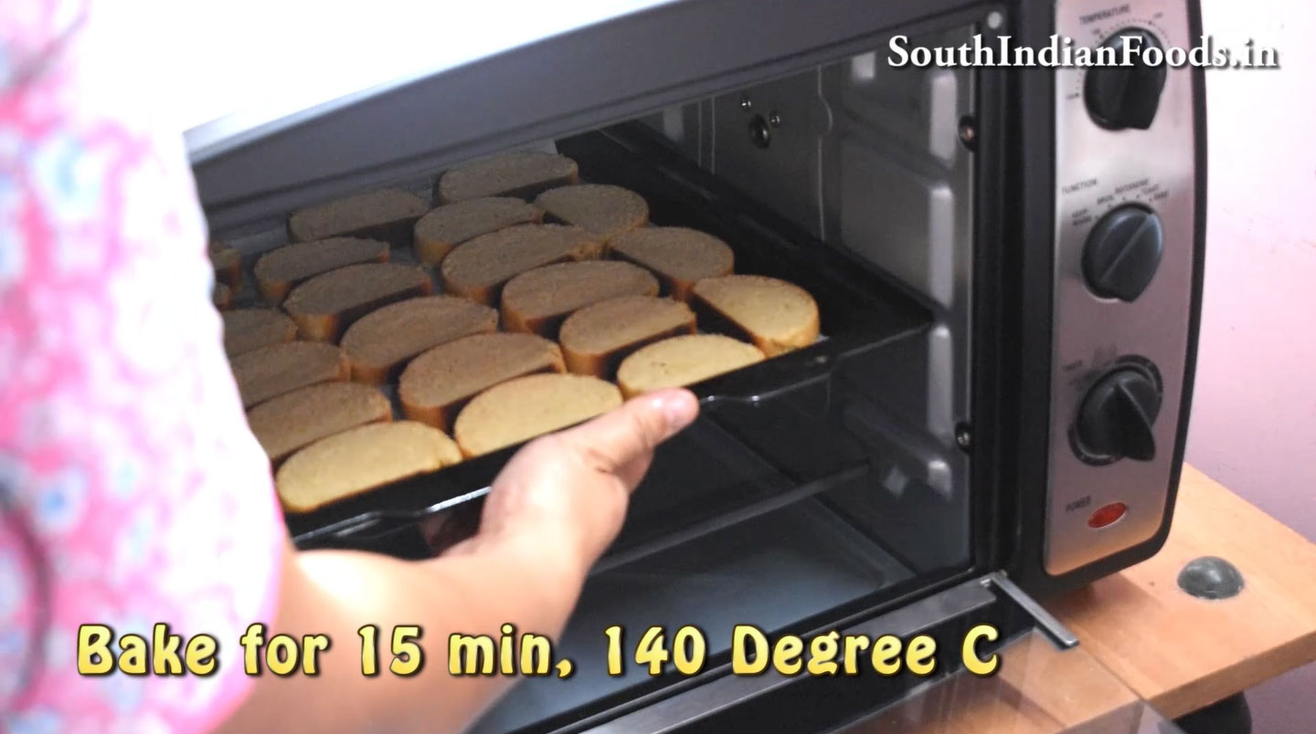 Wheat flour rusk