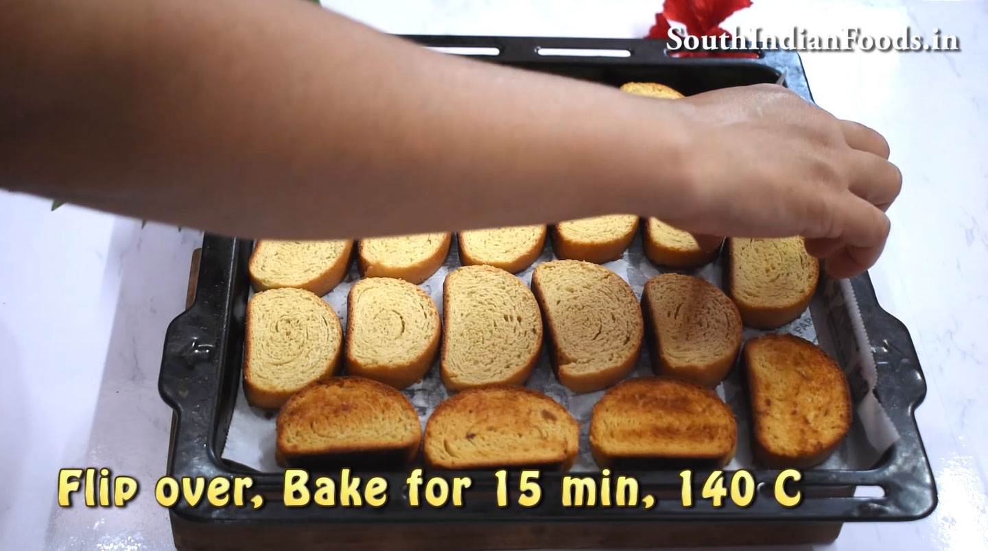 Wheat flour rusk