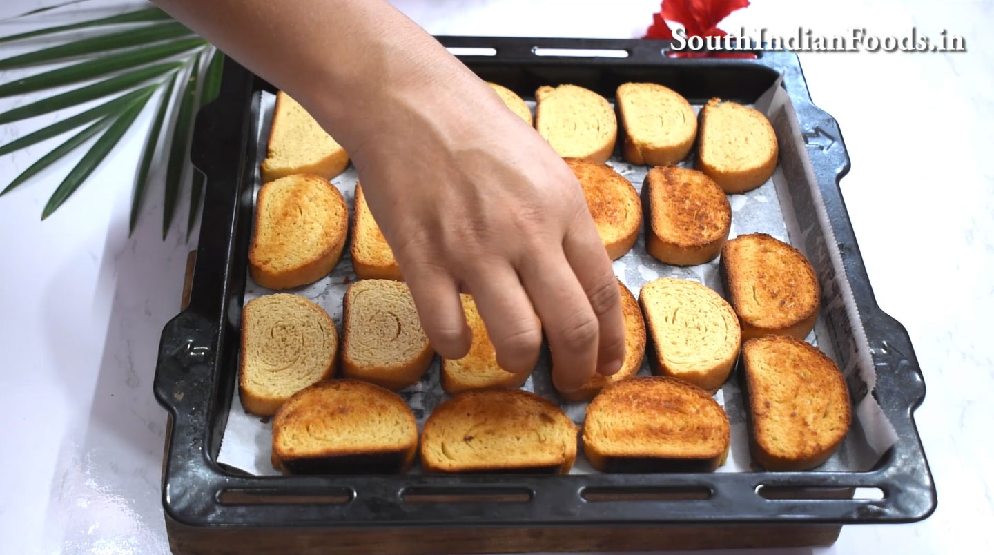 Wheat flour rusk
