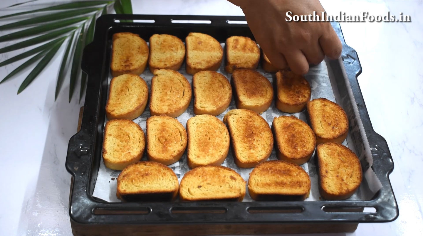 Wheat flour rusk