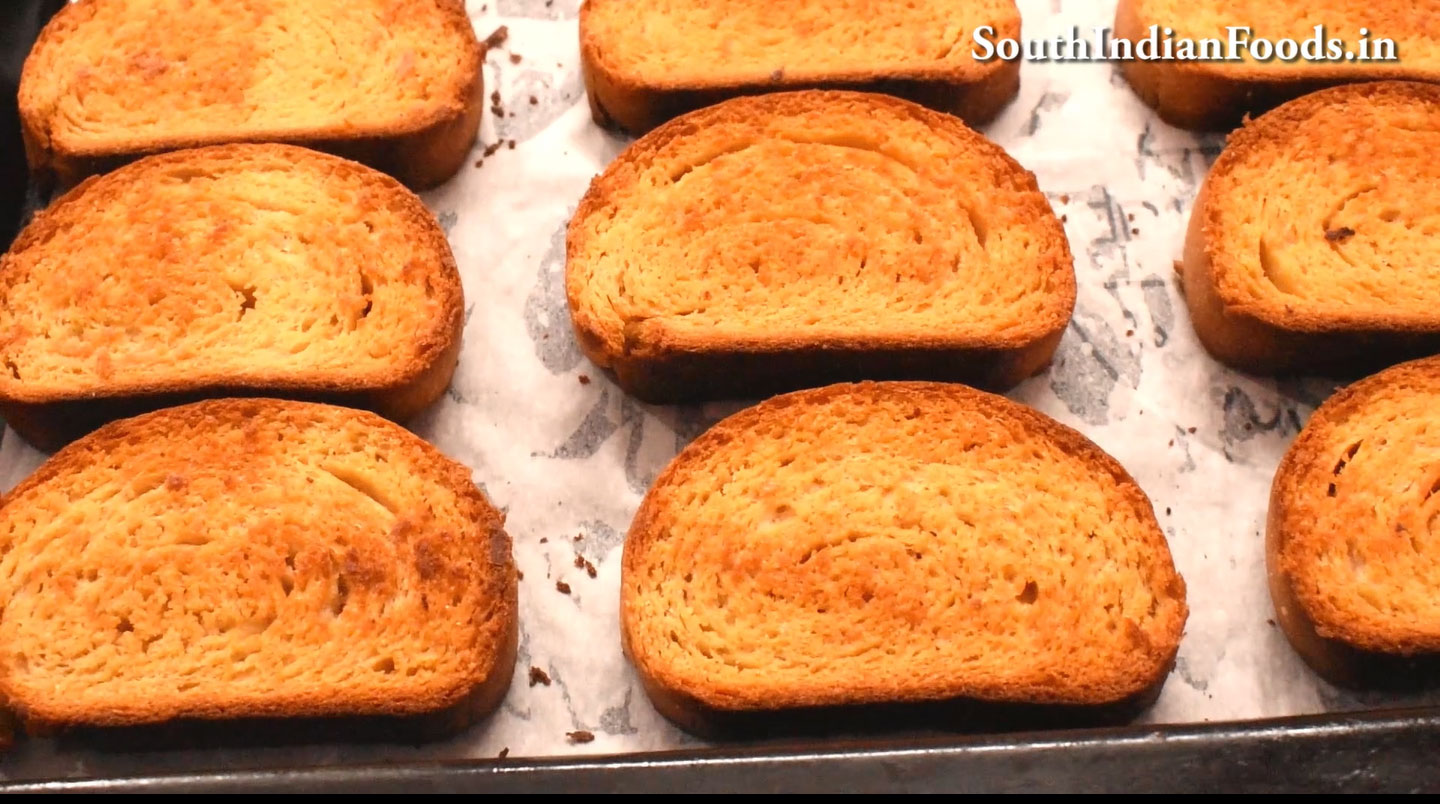 Wheat flour rusk