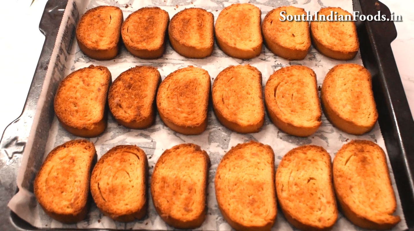 Wheat flour rusk