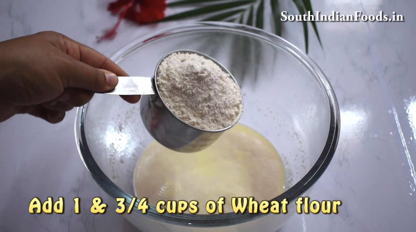 Wheat flour rusk
