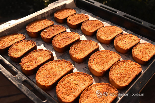 Wheat flour rusk