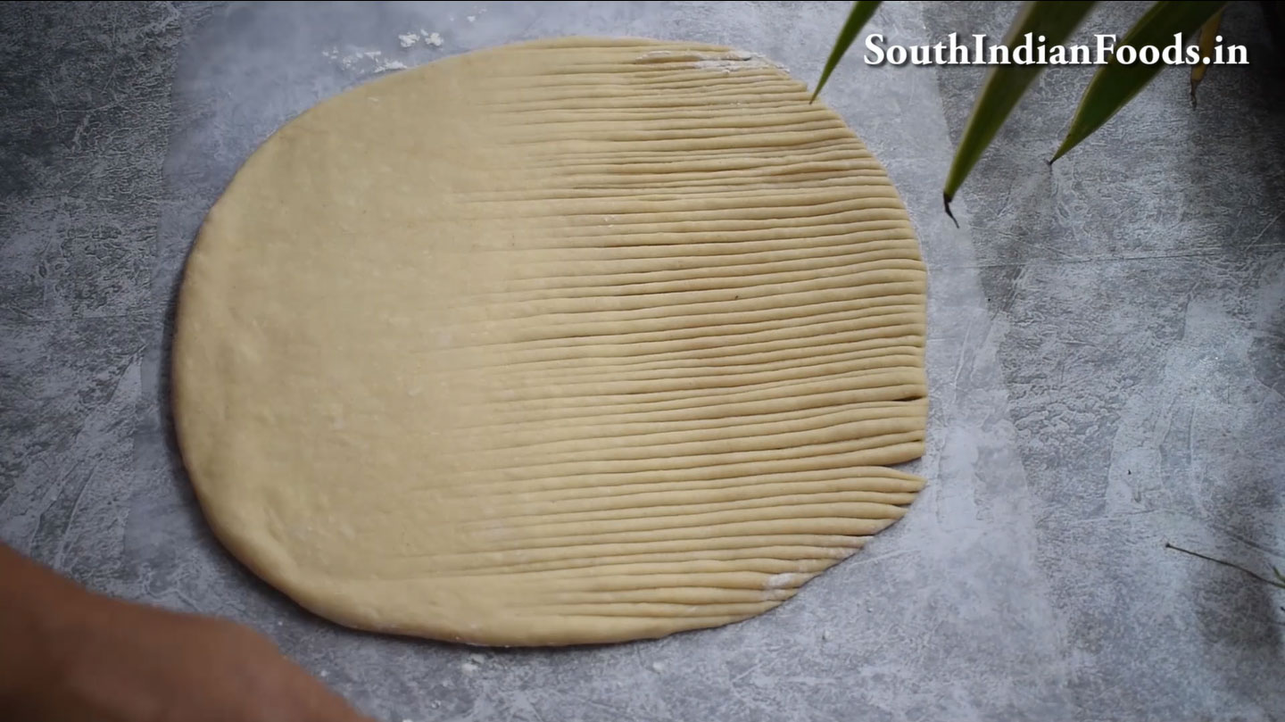 Wheat flour wool roll brea