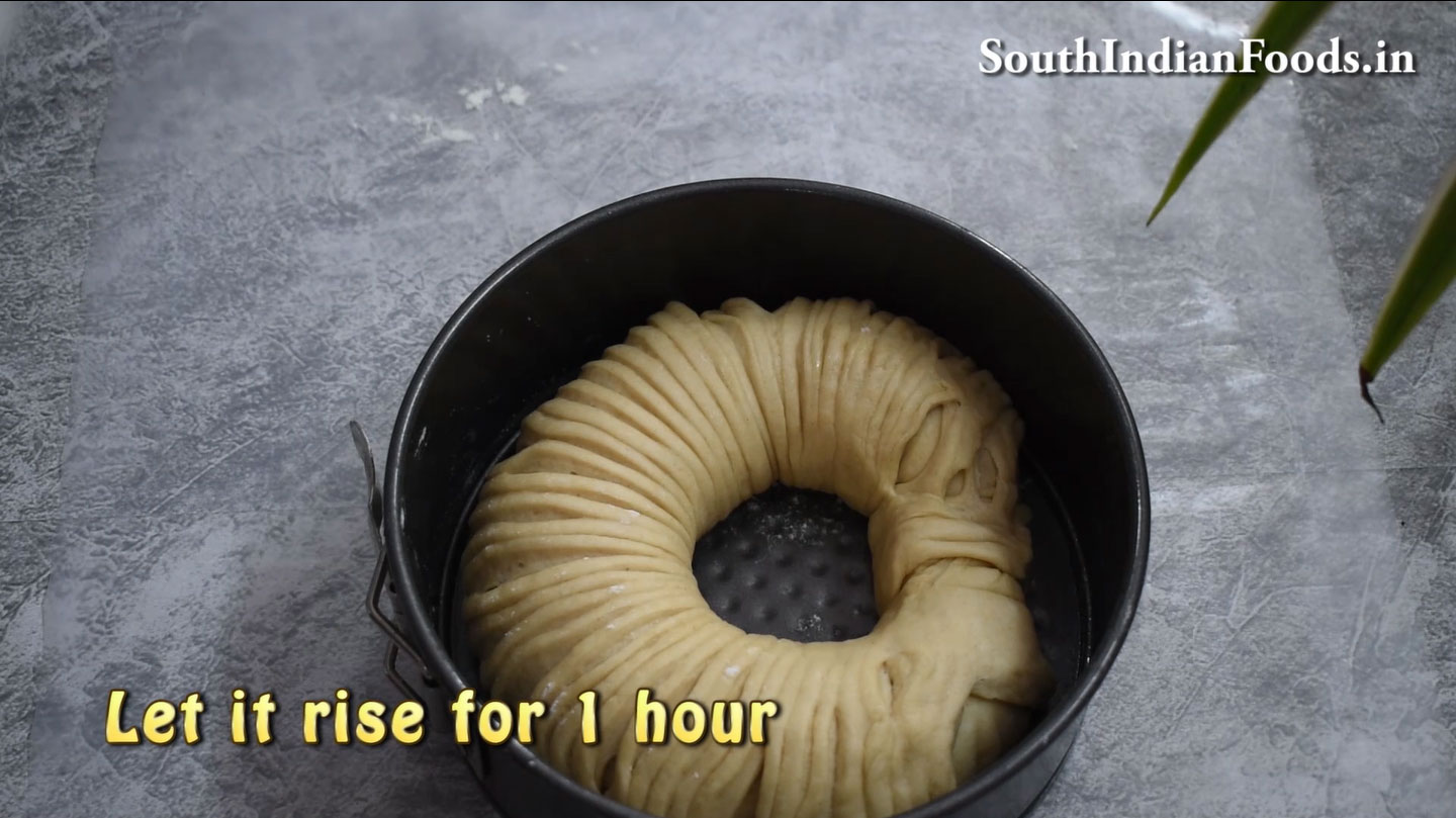 Wheat flour wool roll brea