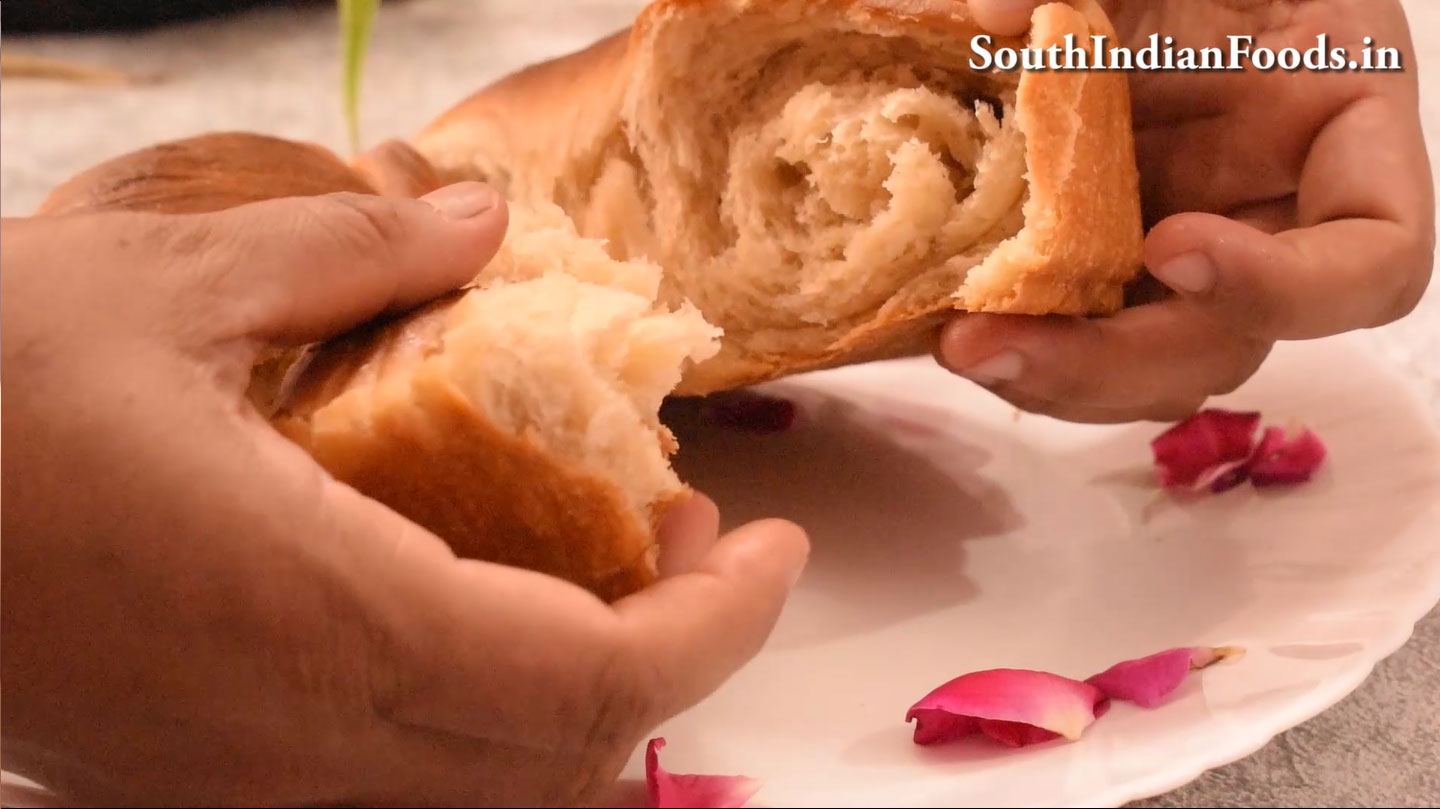Wheat flour wool roll brea