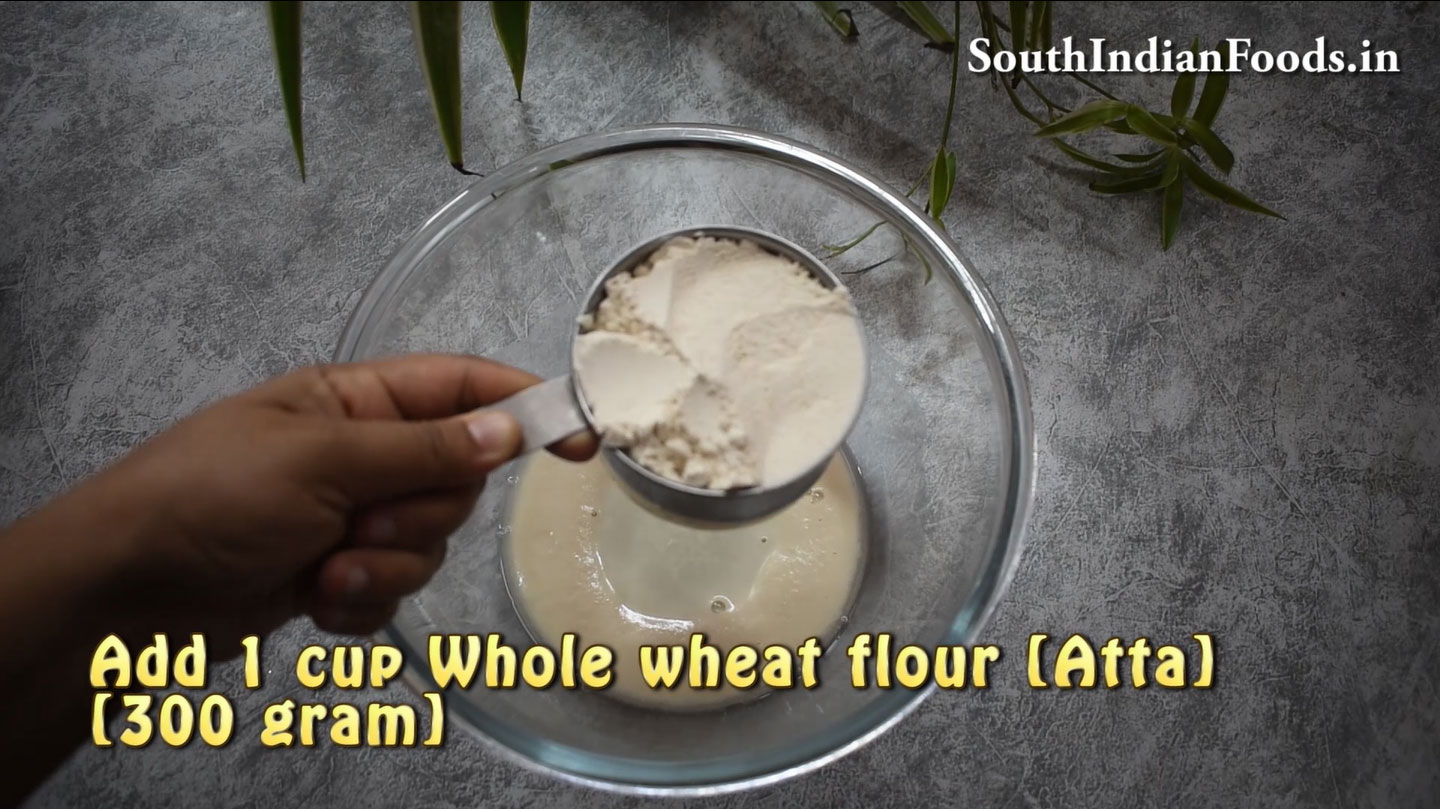 Wheat flour wool roll brea