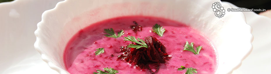 Beetroot Raita