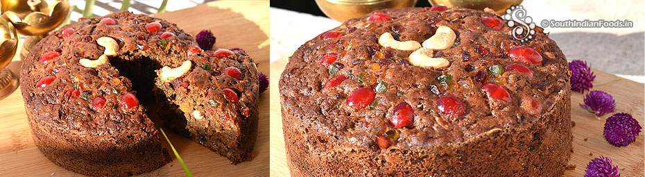 Christmas fruit cake
