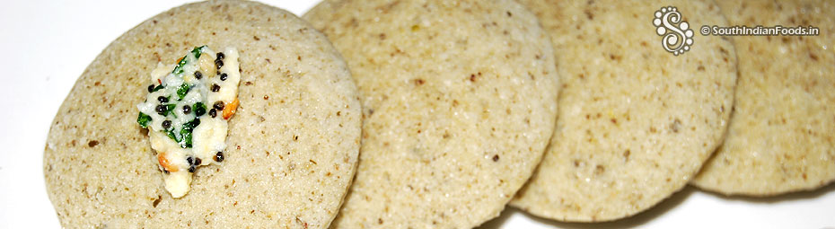 Green gram idli 