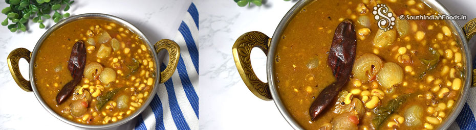 Karamani puli kulambu 