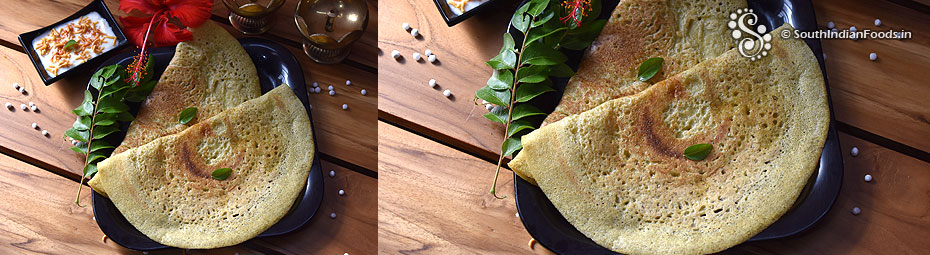 Moong dal chilla 