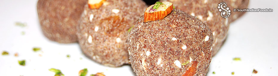 Ragi laddu