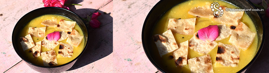 Instant kadhi pakora
