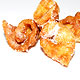 Crispy wheat biscuits with powdered sugar coating