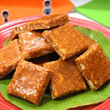 2 Ingredient peanut chikki