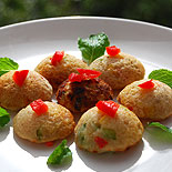 Oats paniyaram / instant oatmeal kuzhi paniyaram