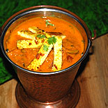 Paneer badam gravy